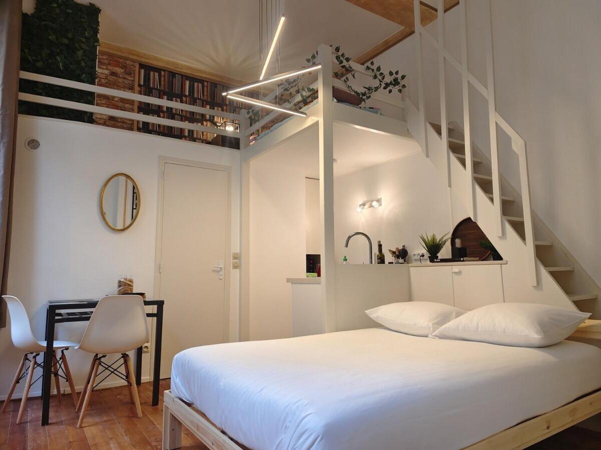 Apartmán Studio Lumineux Et Fleuri Idealement Situe Caen Exteriér fotografie
